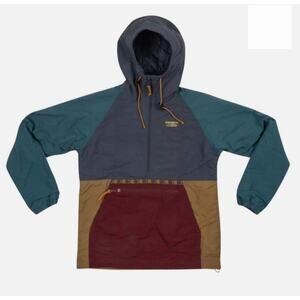 L.L.Bean Mountain Classic Anorak Multicolor Jacket Men's Sz S
